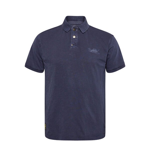 North 56 Rough Cotton Polo Indigo Blue-shop-by-brands-Beggs Big Mens Clothing - Big Men's fashionable clothing and shoes