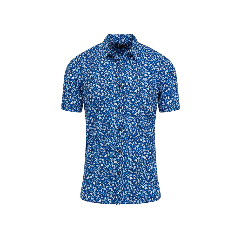 Raging Bull Flower Bud Cotton SS Shirt