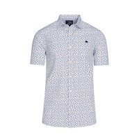 Raging Bull Mirco Lower Print Cotton SS Shirt