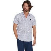 Raging Bull Mirco Lower Print Cotton SS Shirt