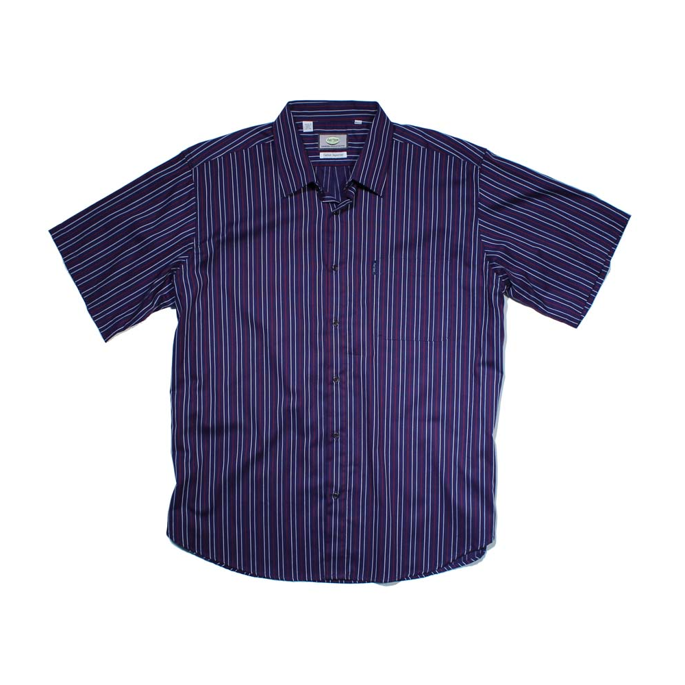 Aertex - Short Sleeve Shirt - Navy