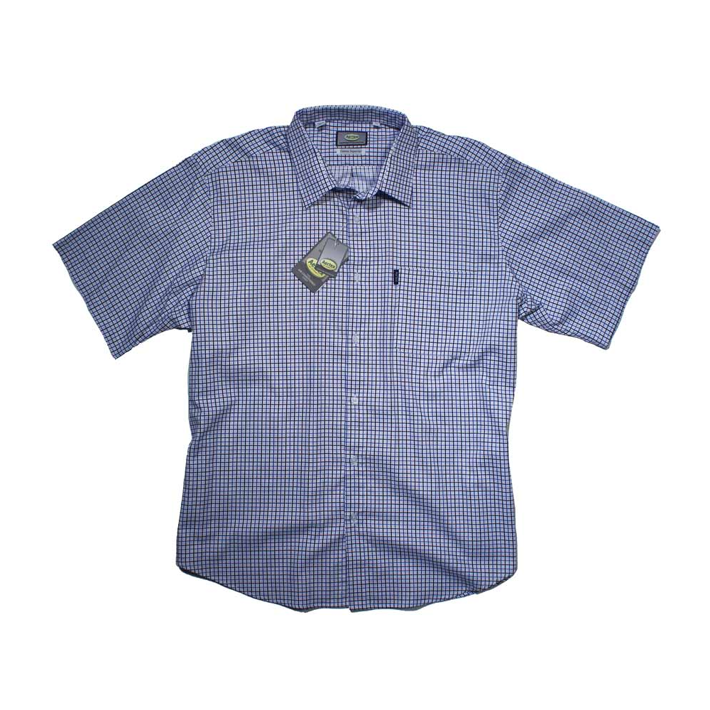 Aertex - Short Sleeve Shirt - Light Blue